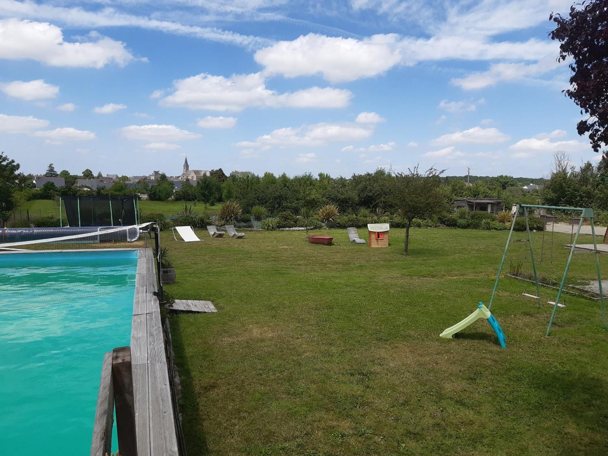 Maison A La Campagne - Piscine Beaulieu-sur-Layon Camera foto